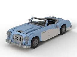 Austin Healey 3000 Mk1 (blb over white)
