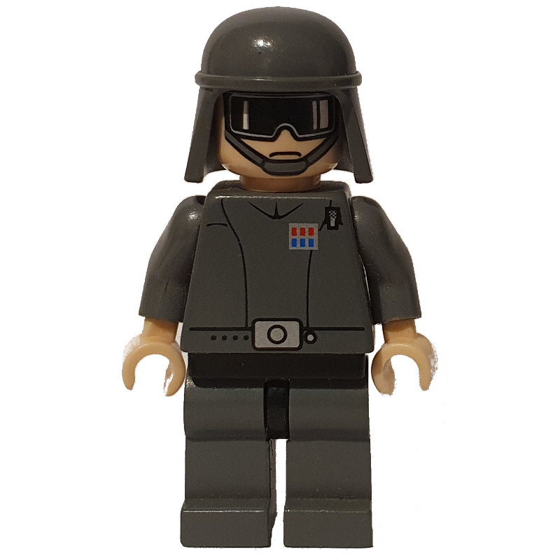 Lego General Maximillian Veers, Dark Bluish Gray Helmet