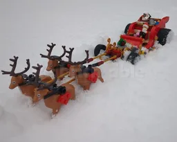40499 Santa's Rat Rod Sleigh