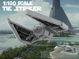 1:100 Tie-Striker (Squadron Scale)