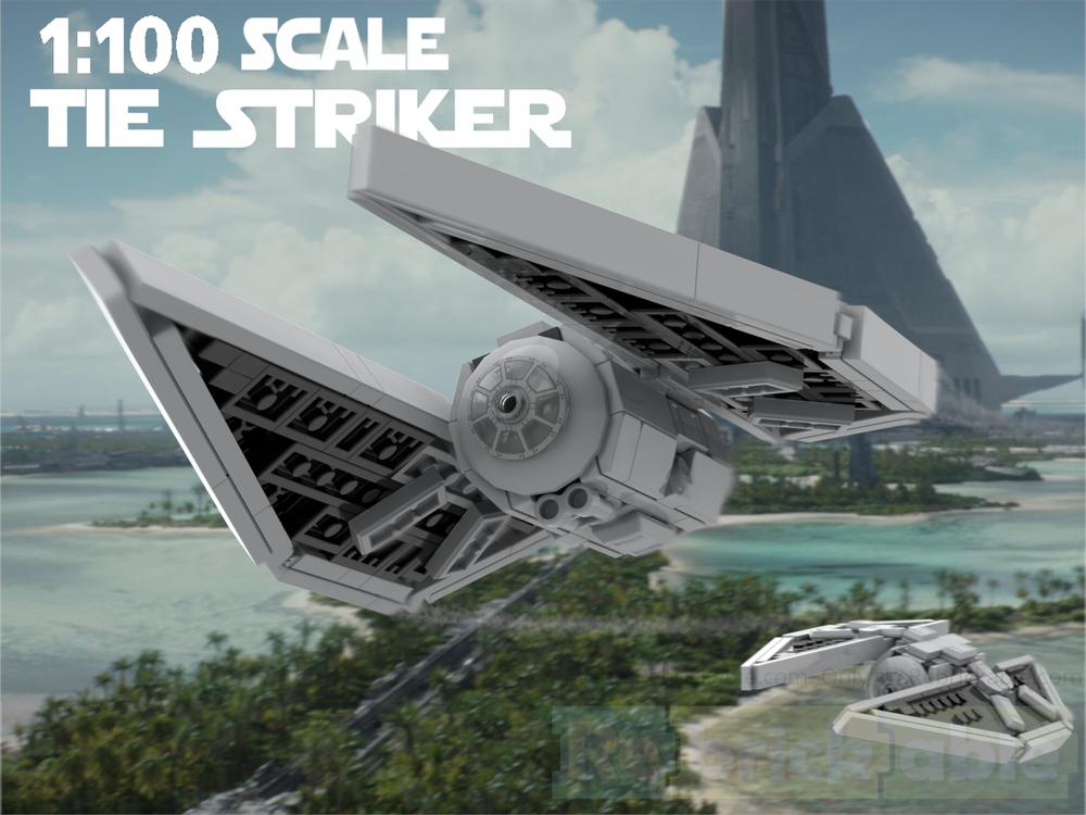 Lego 1:100 Tie-Striker (Squadron Scale)