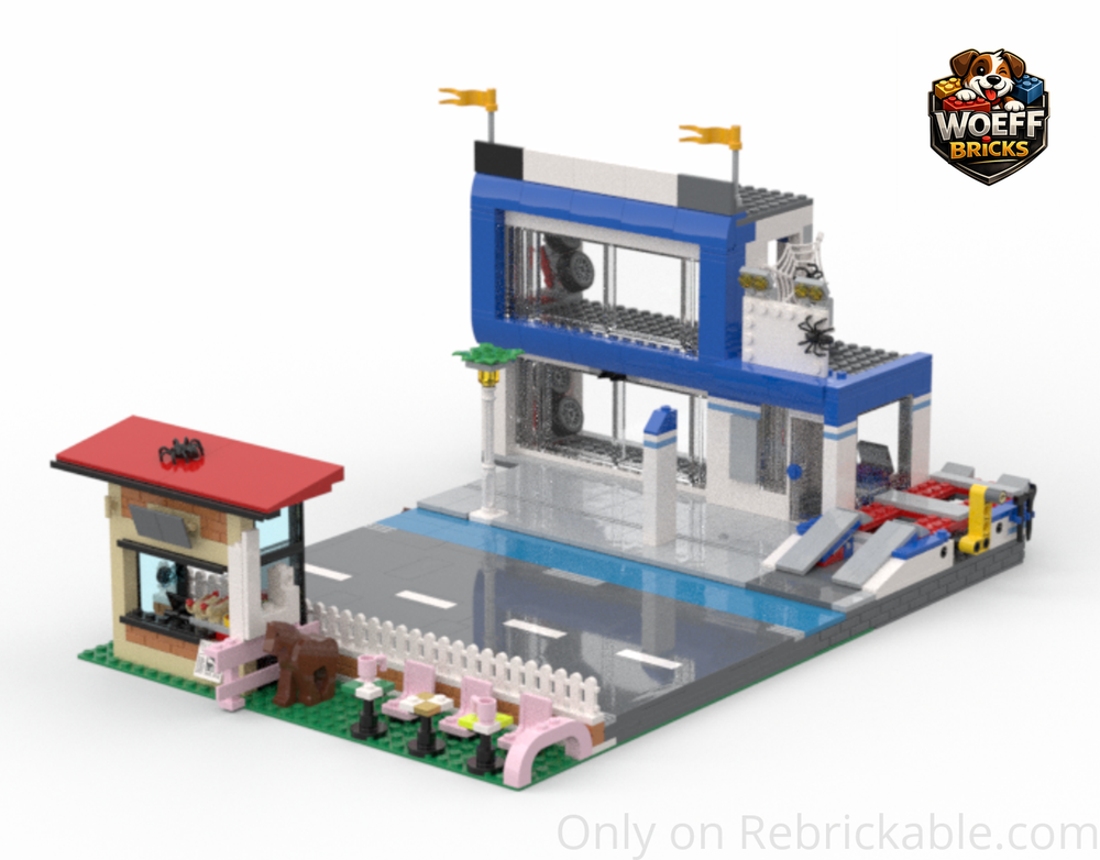 Lego Woeff City, part 1, The Garage