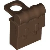 Minifig Neckwear Backpack Non-Opening / Brown