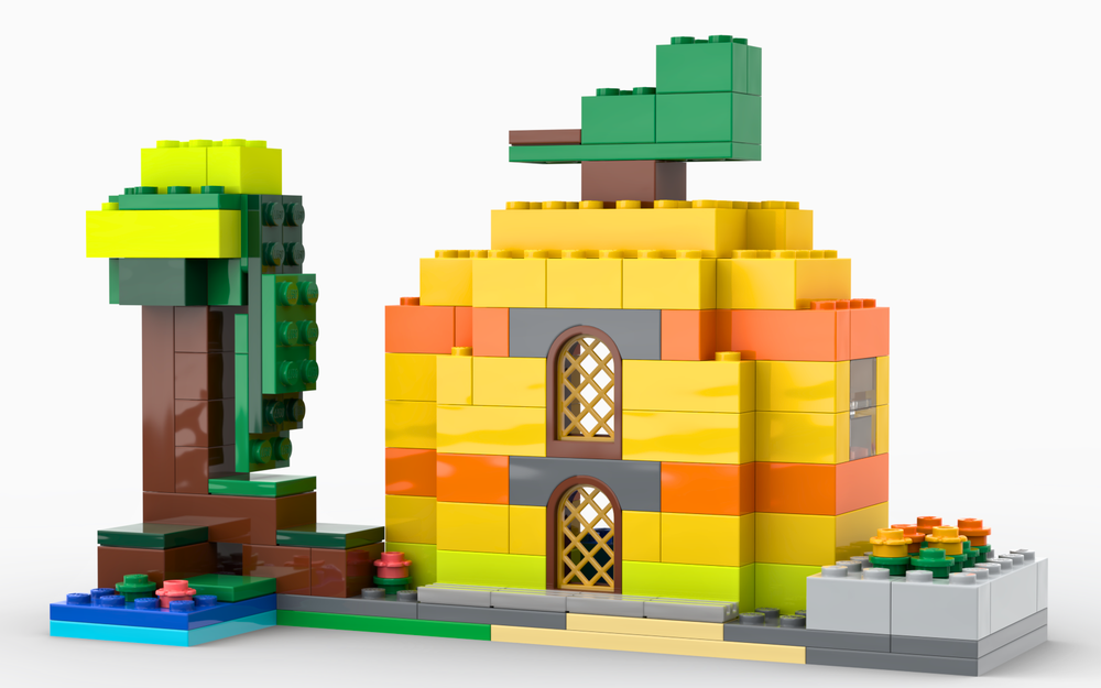 Lego 11020 Minecraft pumpkin farm