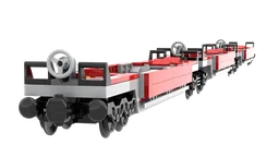 Intermodal Triple Container Flatcar