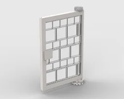 Upscaled 1x4x5 door