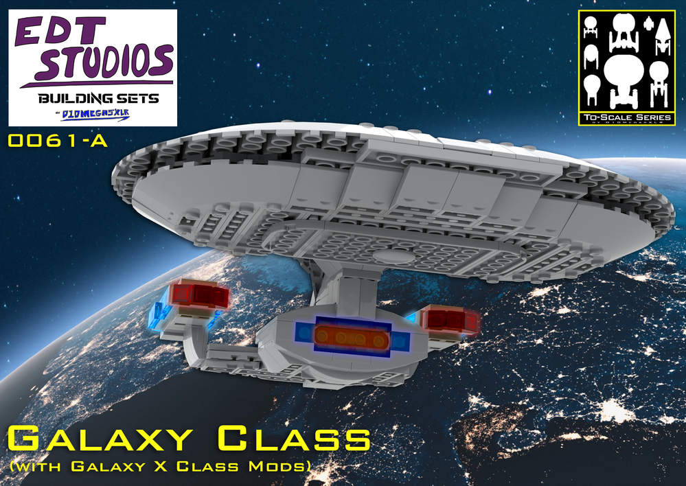 Lego Galaxy Class (with Galaxy X Mods)