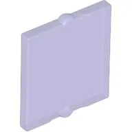 Glass for Window 1 x 2 x 2 Flat / Trans-Purple