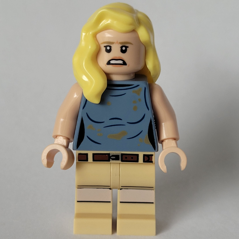 Lego Ellie Sattler, Sand Blue Torso