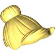 Lego Hair Top Knot Bun and Forelock / Bright Light Yellow