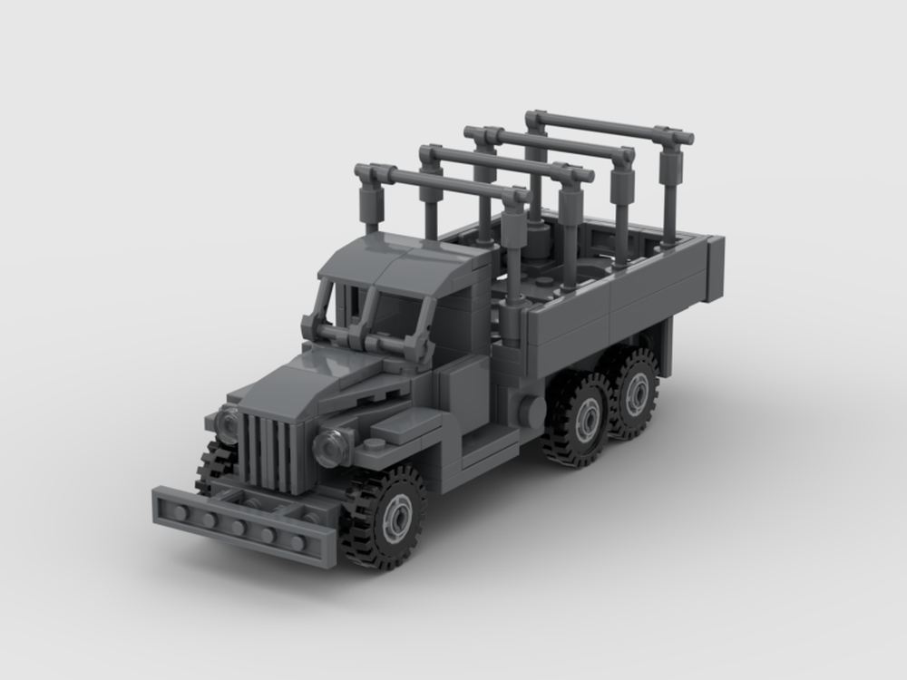 Lego GMC CCKW Deuce and a half WW2 supply truck