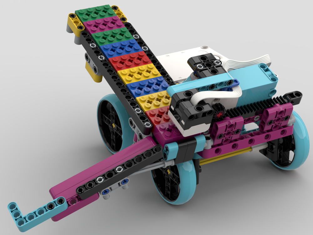 Lego Spike Prime Color Sorter