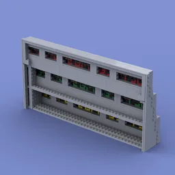 Back to the Future Time Circuits Display