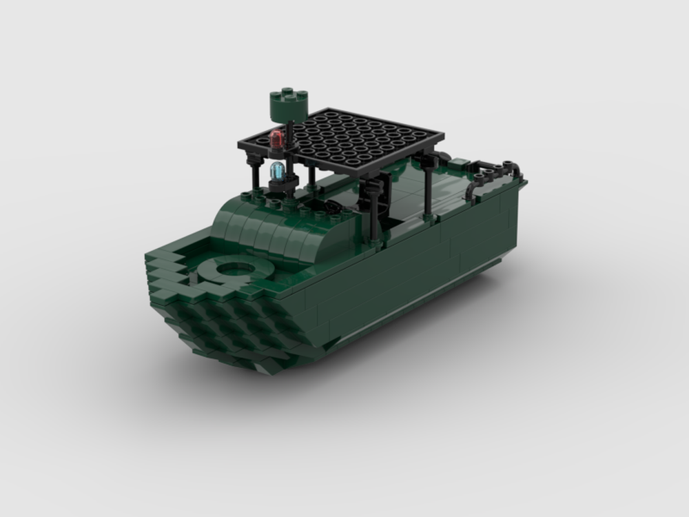 Lego Jeremy Clarkson PBR Patrol Boat River The Grand Tour Presents: Seamen