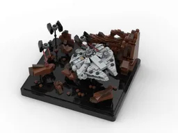 Asteroid Chase V3 - Micro Mill ennium Falcon - Episode V