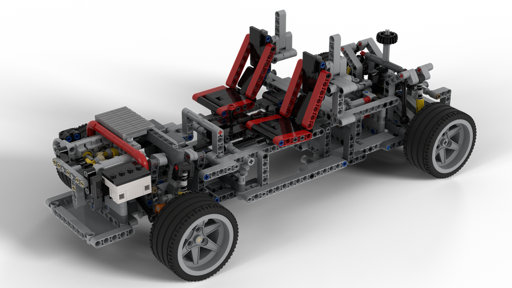 Lego Subaru WRX STI Manual Chassis