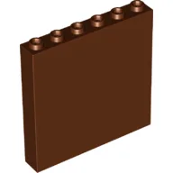 Panel 1 x 6 x 5 / Reddish Brown
