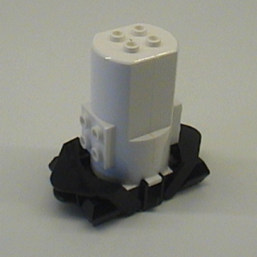 Lego Motor, Monorail 9V with Long Couplings [Complete Assembly]