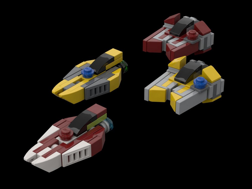 Lego Jedi Starfighter Bundle! - ETA-2 & Delta 7B - Mini