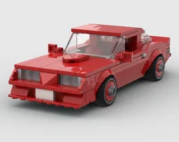 1978 pontiac firebird (from the Mine craft movie)