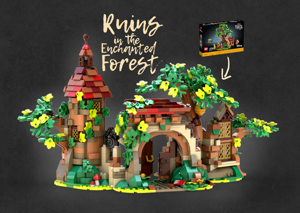 Lego Ruins in the Enchanted Forest