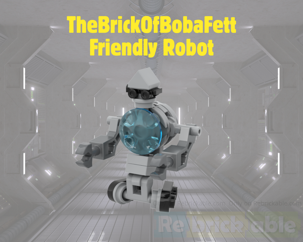 Lego Friendly Robot