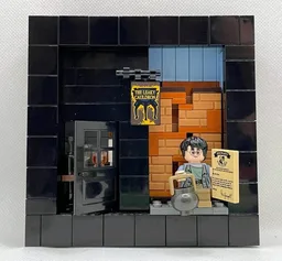 Leaky Couldren/Diagon Alley Entrance - in Frame