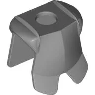 Minifig Neckwear Armor Breastplate with Leg Protection [Plain] / Flat Silver