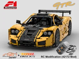 McLaren F1 GTR RC Modification (without base instructions)