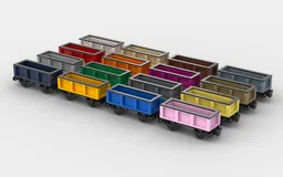 Simple Gondola Train Car