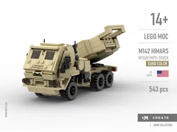 Army collection - M142 HIMARS - M1140 FMTV-TRUCK (sand color) - US Army