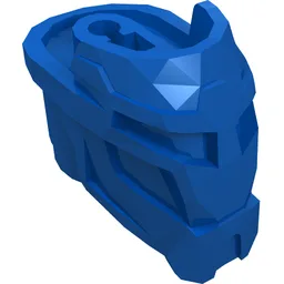 Large Figure Head / Blue