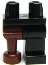 Hips and 1 Black Left Leg, 1 Reddish Brown Pirate Peg Leg