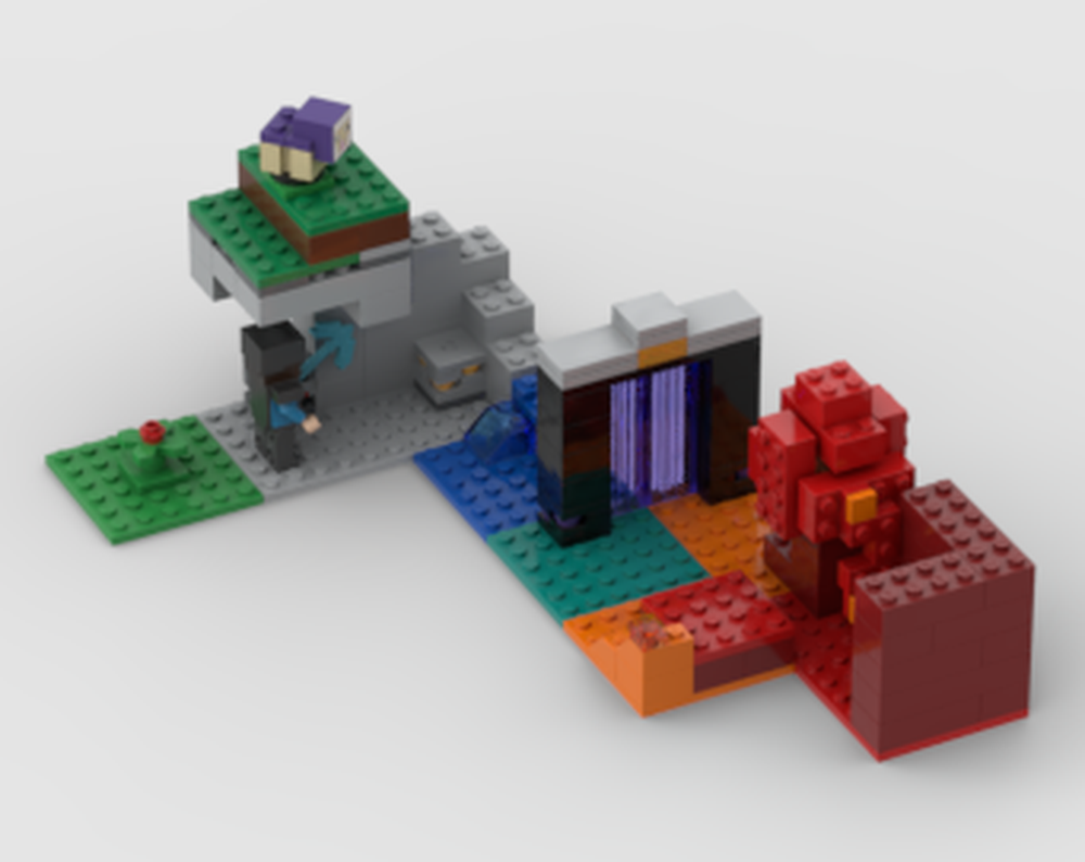 Lego Minecràft modular