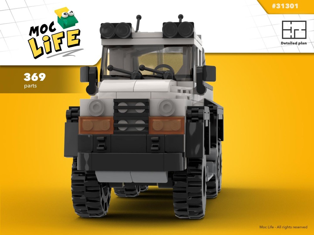 Lego Mercedes AMG G 6X6
