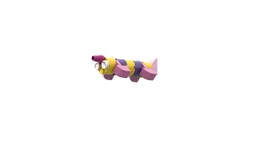 10696 Striped dinosaur