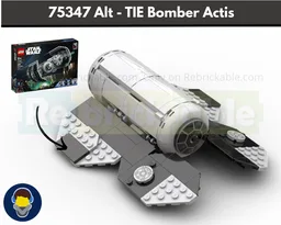 TIE Bomber Actis - 75347 TIE Bomber Alt