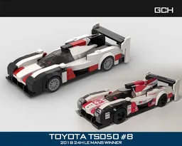Toyota TS050 #8 2018 Le Mans winner