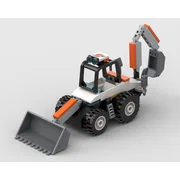 Space Backhoe Loader C-Model - Hover Hauler