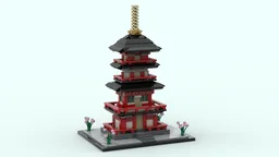 Japanese pagoda