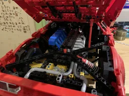 BMW M1 red 1:8