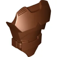 Large Figure Torso Cover with Raised Belt [Plain] / Reddish Brown