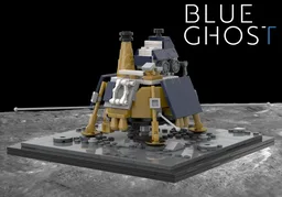Blue Ghost Lunar Lander (Mission 3 Variant) With Rover
