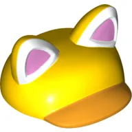Nintendo Figure, Cap, Large with Cat Ears / Yellow