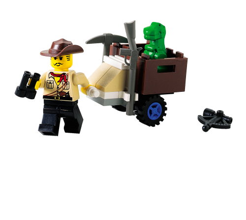 Lego Johnny Thunder and Baby T