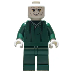 Voldemort, Dark Green Robe, Tan Eyes