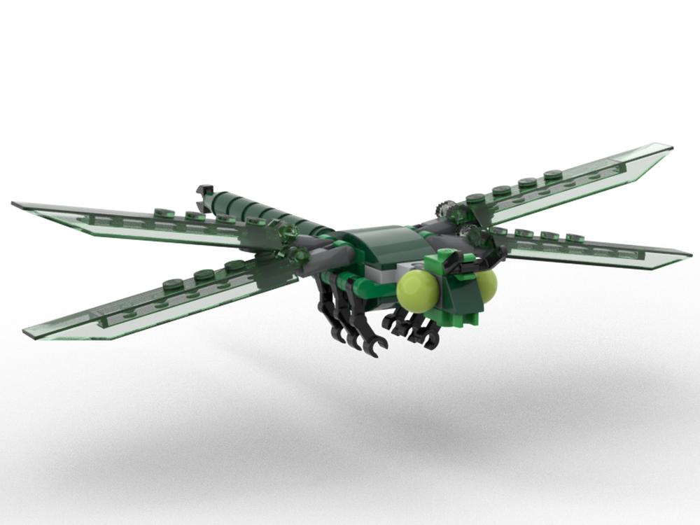 Lego Meganeura (Giant Dragonfly Relative)