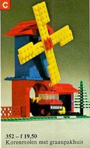 Lego Windmill and Lorry