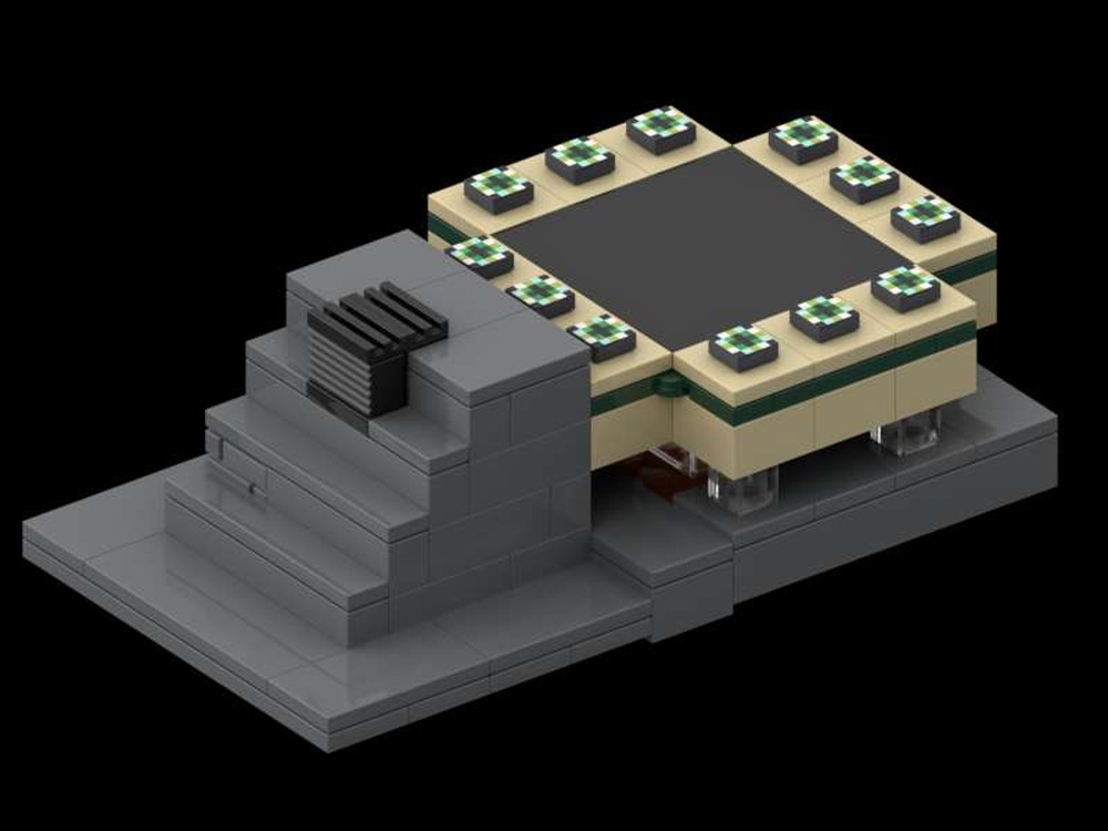 Lego Minecraft End Portal
