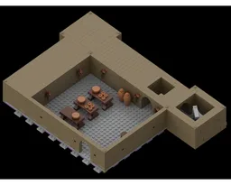 Fenmark Fortress: Keep: Kitchen